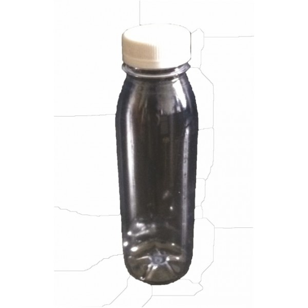 Бутылка 0,33л ПЭТ прозрачная с широким горлом
